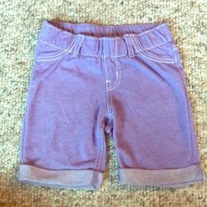 Purple shorts